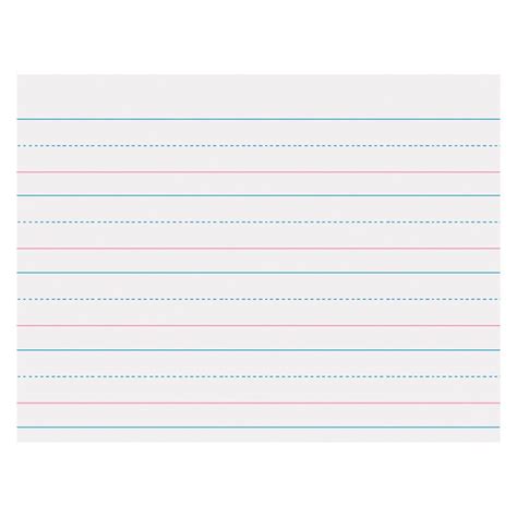 Printable Zaner Bloser Handwriting Paper
